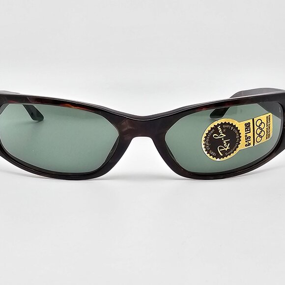 Ray-Ban B&L W1927 XXAO Tortoise Frame G-15 Green Glass Lens Cat Eye Sunglasses main image 10
